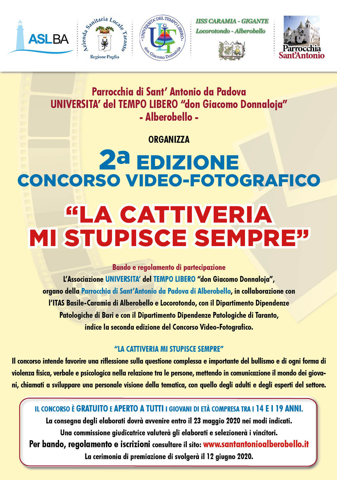 Manifestro concorso 2020