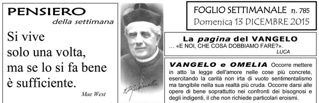 Settimana 785 alb