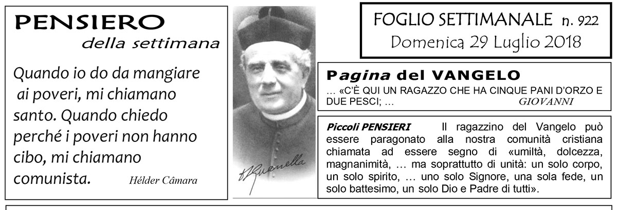 Settimana 922 alb
