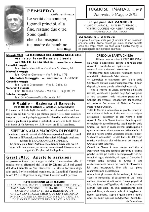 Settimana 649 alb
