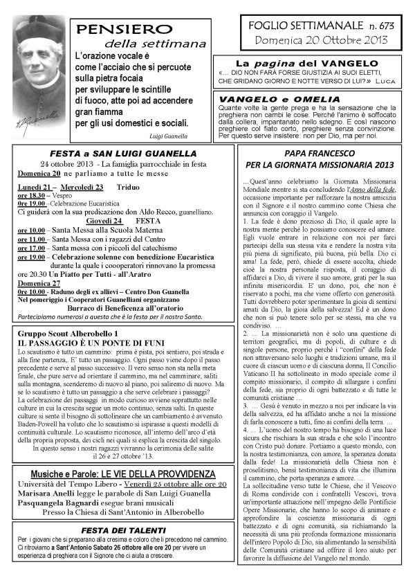 Settimana 673 alb
