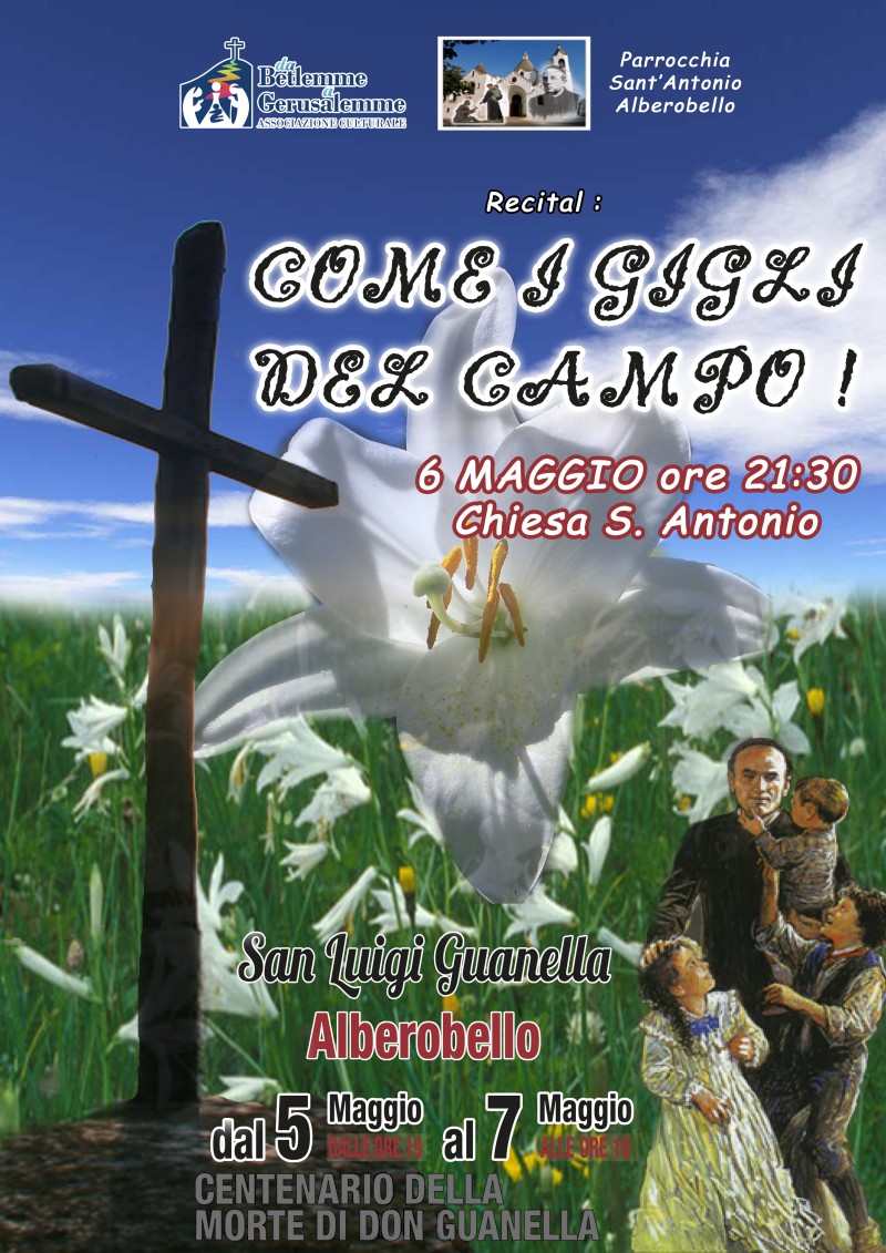 Recital Come i gigli del campo cielo 3