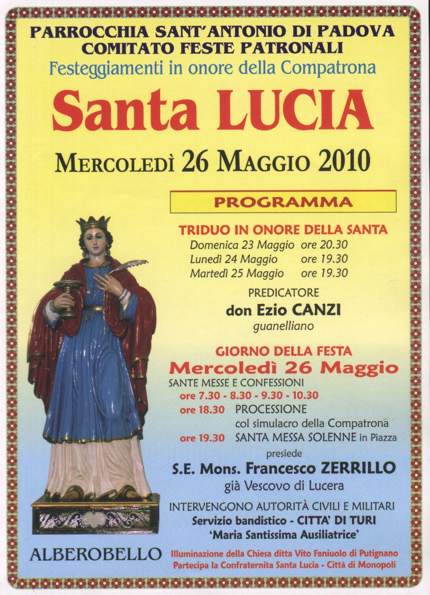 Festa di Santa Lucia 2010