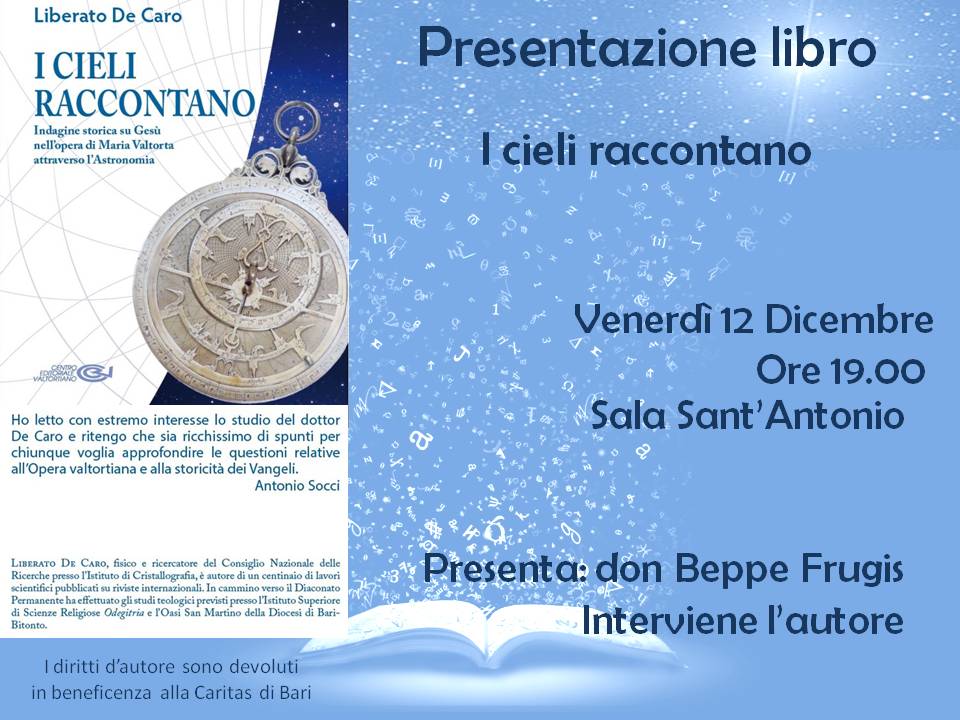 Locandina Presentazione Libro